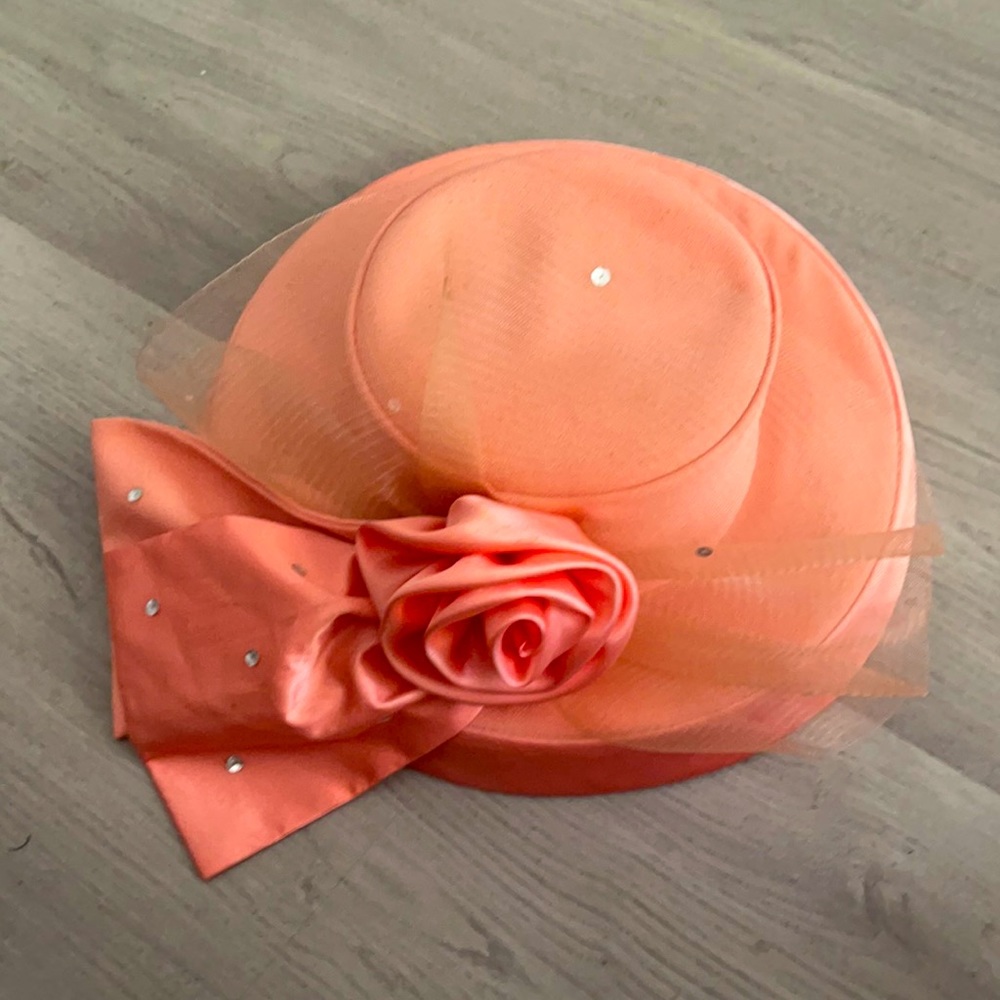 Peach Church Hat